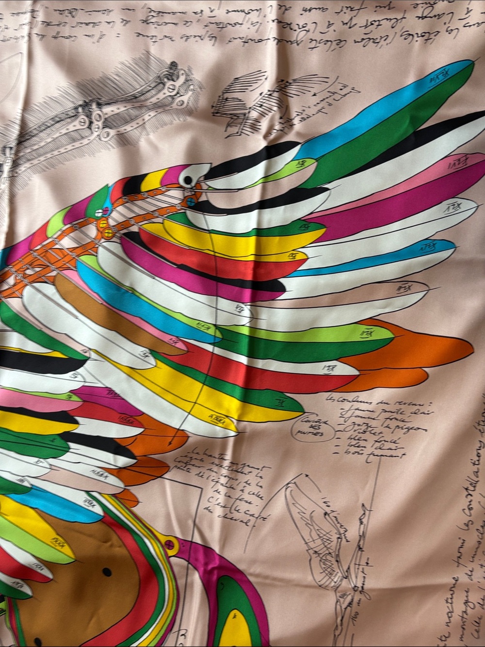 Brand new hermes Le Pegase d'Hermès scarf 140 - Picture 8 of 11